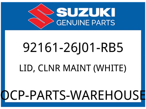 LID, CLNR MAINT (WHITE)