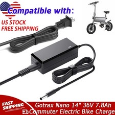 42V AC Adapter For Gotrax Nano 14" 36V 7.8Ah 36VDC Commuter