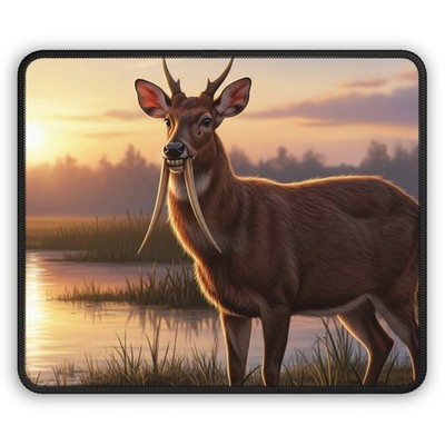 Chinese Water Deer Gaming Mouse Pad
