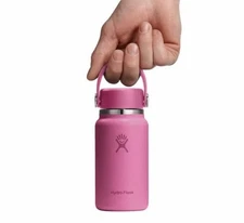 Hydro Flask Micro Mini Water Bottle 6.7 Oz - Tonal Trillium (Pink)