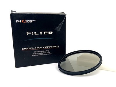 K&F Concept Polfilter Digital HD Slim CPL in OVP Filter 77mm Kreisförmig