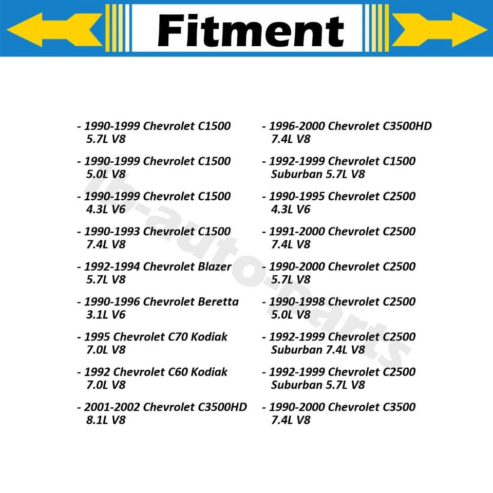 Conector de manguera de calefacción HVAC para Chevrolet S10 1989 1990 1991 1992 1993 1994 1995 Foto 2 de 4