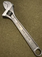 Vintage Cresent Tool 8" Adjustable Wrench Jamestown NY USA 🇺🇸 Nice!
