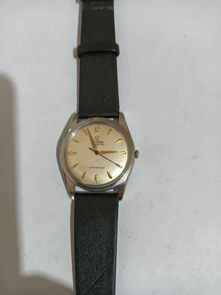 Reloj mecánico Cyma Navystar vintage Foto 2 de 4
