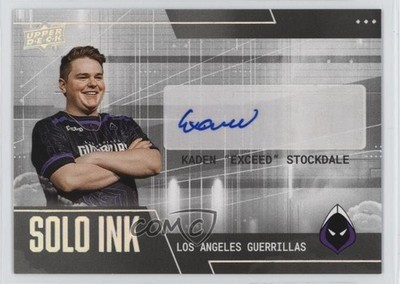 2022-23 Upper Deck Call of Duty League Solo Ink Exceed #S-29 Auto 1du0