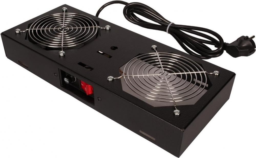 4069404 ROLINE ROLINE Lüftereinheit 1 Lüfter für 19 Zoll Wandgehäuse schwarz (26