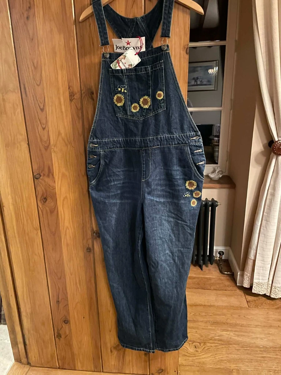 Pull à Capuche Femme Joe Browns - Bleu Marine à Fleurs - Taille 18 - Très Bon état