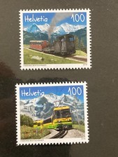Schweiz 2018 Satz Bergbahnen Schynige-Platte Wengernalp postfrisch