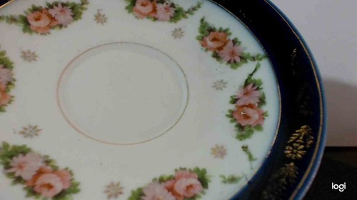 Mokkatasse mit Szene 1970er Blumen - Bild 11 von 14