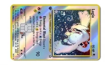 Holographic Lugia 1st Edition Credit Debit Card Skin Decal Pokemon Free Ship