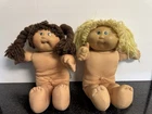 Vintage Coleco Cabbage Patch Kids Doll Blonde Hair Blue Eyes, Brown Hair Etc