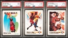 MICHAEL JORDAN 1991 SkyBox  3 CARD LOT PSA Graded #572 PSA 9,  #333, #337 PSA 6