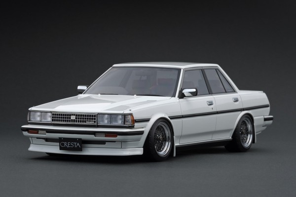 Zündmodell 1/18 Toyota Cresta Super Lucent TWINCAM24 (GX71) Weiß IG3829-image