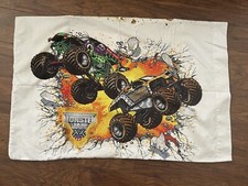 Monster Jam Pillow Case Grave Digger Maximum Destruction Standard Trucks