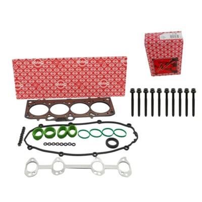 Zylinderkopfdichtungssatz+Kopfschrauben für VW 1.6 Elring 804.870 376.131 BSE