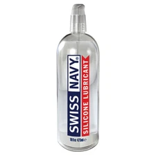 Swiss Navy Silicone lubricant Premium silicone based sex lube glide 16 oz