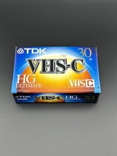 TDK VHS-C 30 HG Ultimate Sealed 1 