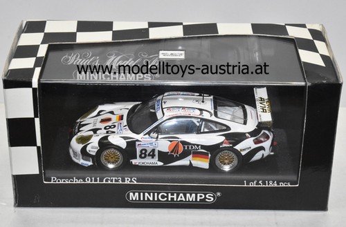 Porsche 911 996 GT3 RS 2004 Le Mans BURGESS / COLLIN / BAGNALL Team SEIKEL 1:43 - Bild 7 von 7