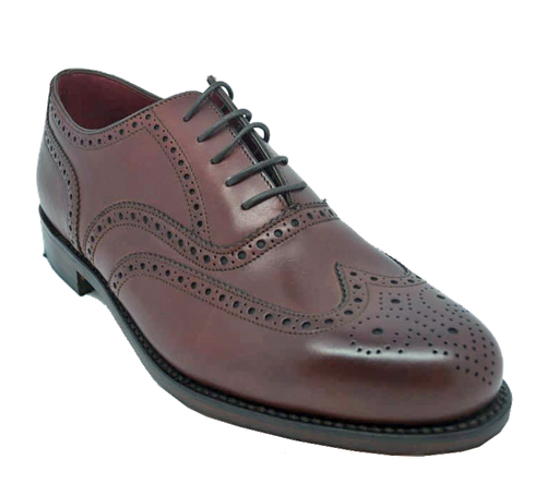 Loake Ladies Viv Brogues in Burgundy | eBay