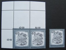 Hirschegg Kleinwalsertal, verschobener Druck, Schönes Österreich, postfrisch **