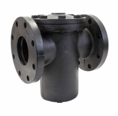 SIMPLEX BASKET STRAINER | 3'' Class 125 FF Flanged | Cast Iron Body | Lead Free