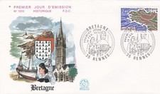FRANCE 1977 FDC BRETAGNE YT 1917