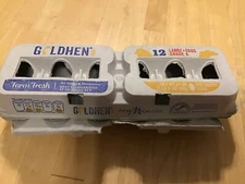 Lot Of 5 - Cardboard Egg Cartons- Held 12 Large Eggs - Empty