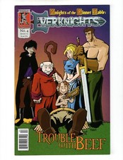 Kenzer and Company Comics Knights of the Dinner Table Everknights Book #4 VF+ 