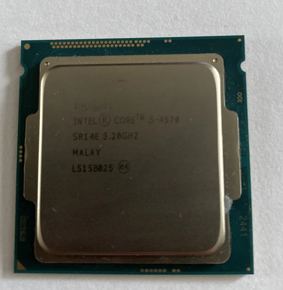Processeur SR14E Intel Core i5-4570 3,20Ghz (up to 3.60) 6Mo Socket FCLGA1150 - Photo 1/1