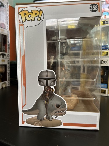 Funko Pop! "Star Wars The Mandalorian on Blurrg #358 10" ¡POP! Figura de vinilo NUEVA - Imagen 4 de 6