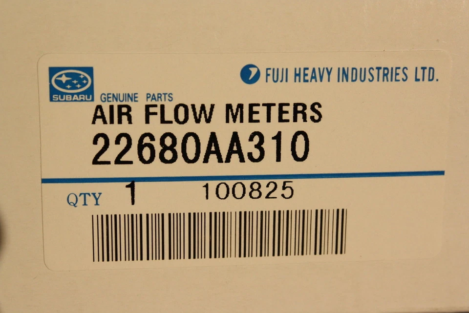 GENUINE Impreza Forester Liberty wrx gt sti MAF air flow meter afm 22680AA310 - Image 3 of 4