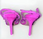 Veronica Beard Hot Pink Fuchsia Aneesha Suede Stiletto Heel Sandals Womens 7.5 — photo 4