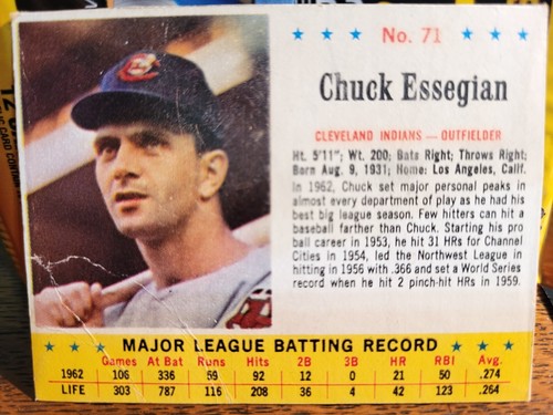 1963 Chuck Essegian #71