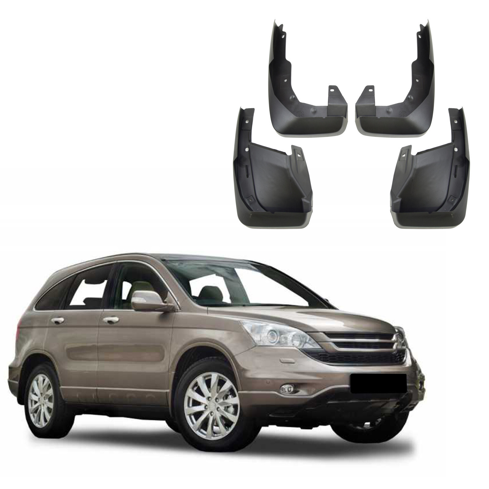 Bavettes Honda CR-V 2007-2012 idéales pour affronter la pluie et les chemins