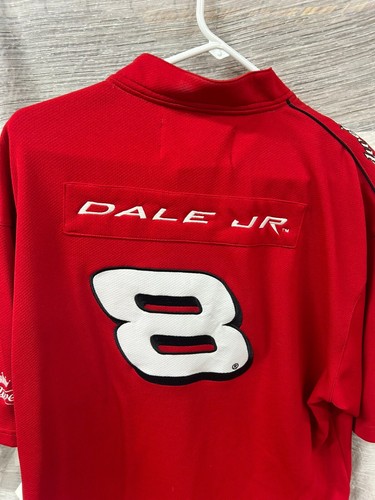 NASCAR Racing Chase Authentics Dale Earnhardt Jr Jersey Shirt Budweiser 2XL - Picture 11 of 11