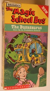 Magic School Bus VHS Tape The Busasaurus Children's video | eBay
