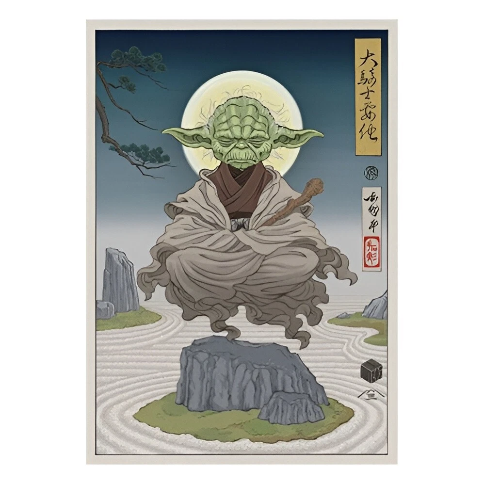 Yoda Poster Star Wars VI: Return of the Jedi Collectibles for sale