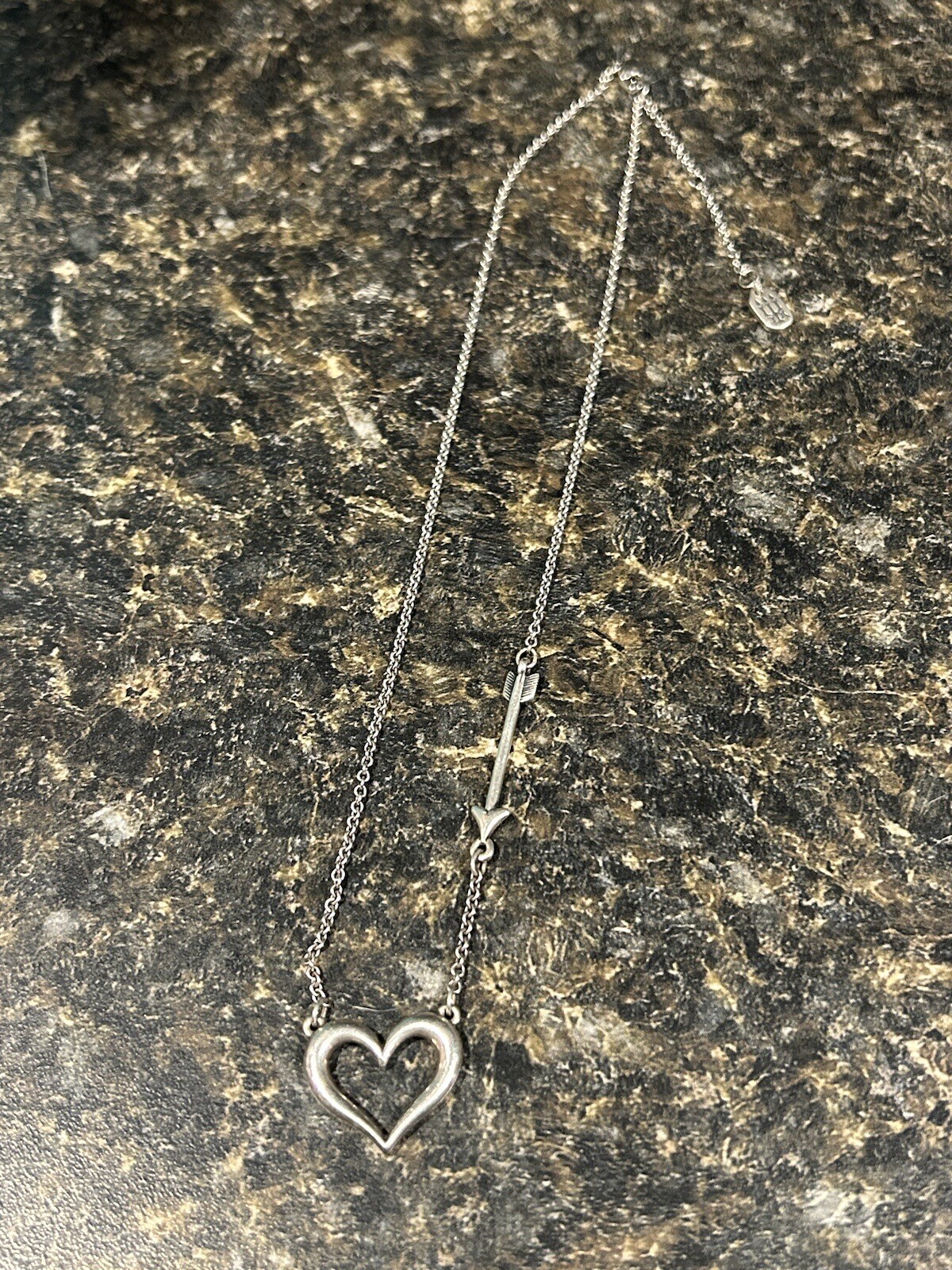 James Avery Love Struck Necklace Gem