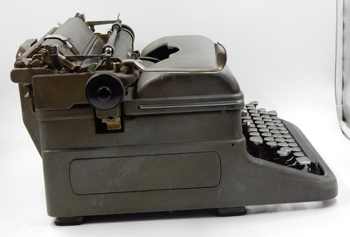 MACCHINA DA SCRIVERE VINTAGE "KMG" ROYAL GREY TOUCH SERIALE # KMG-4291080 - Foto 7 di 12