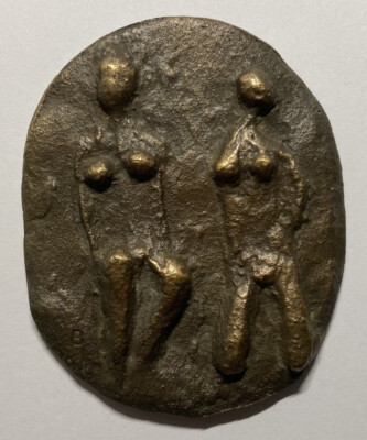 Medal Two Women by Helge Breig