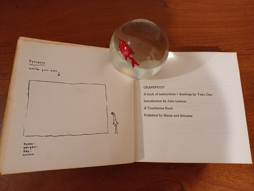 Grapefruit, Yoko Ono instructions & drawings . Good Condition - Picture 9 of 11