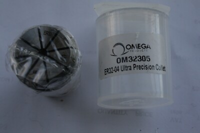 Omega Federspannzange Präzisions-Spannzangenfutter ER32 4mm Durchmesser Spannzange OM32305