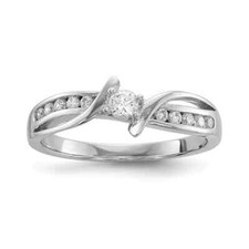 0.25 CT Rundschliff Kunstdiamanten Grown Diamant Echt 950 Platin Damen Partymode