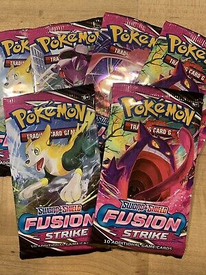 Pokémon TCG: Sword & Shield-Fusion Strike Sleeved Booster Pack (10 Cards)