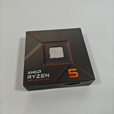 AMD Ryzen 5 7600X - 6-Core 4.7 GHz Socket AM5 105W Desktop CPU Processor
