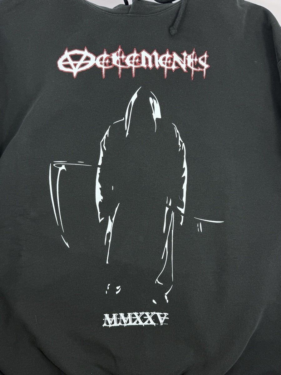 Vetements - Graphic Print Oversized Hoodie Size: S Fits XXL Vetements - Graphic Print Oversized Hoodie Size: S Fits XXL