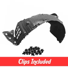 Front Driver Side Fender Liner w/ Clips For 2015-2019 Pathfinder QX60 638419NB0A