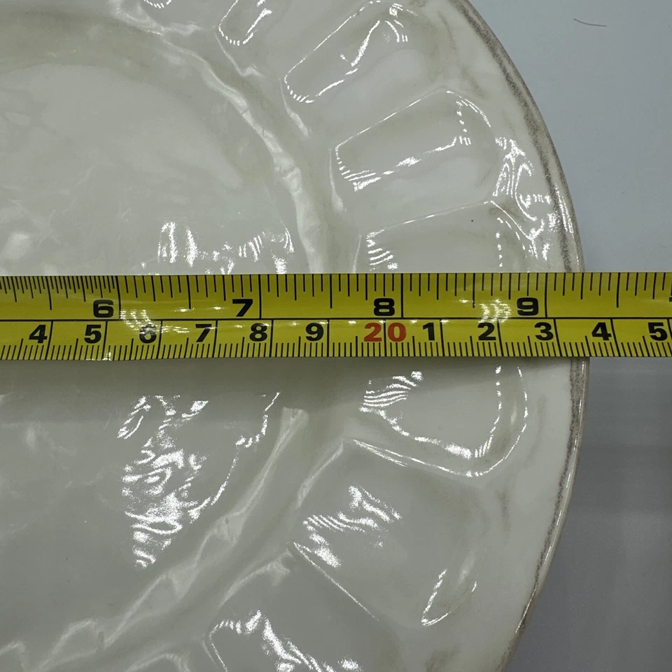 Juego de 4 platos de ensalada de melamina gris exterior rústicos Williams Sonoma Foto 4 de 4