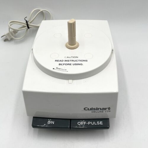 Cuisinart Deluxe 11 Food Processor Motor Base ONLY Replacement Part DFP-11 TX - Picture 2 of 13