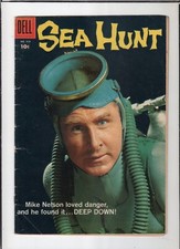 Sea Hunt ( Lot of 6 - #1 -9) Lloyd Bridges Photo Covers
